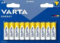 Батарейка Varta Energy Alkaline LR6 (АА), щелочная, 10шт
