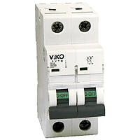 Автоматический выключатель 2P C 10A 4,5kA (4VTB-2C10) Viko