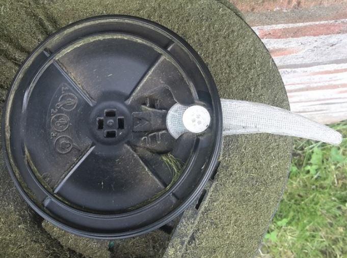 Косильні ножі для тріммера Bosch ART 26 LI 5шт+защіпка, фото 1