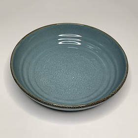 Тарілка 23 см глибока, Синя (Pro Ceramics) Лофт