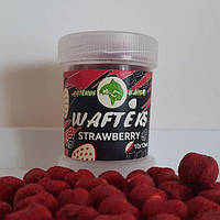 Бойлы Wafters насадочные Strawberry (клубника) (30 шт.) 10*12мм