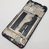 Дисплей (екран) для ZTE V10 Blade + тачскрін, чорний, оригінал (Китай) з передньою панеллю