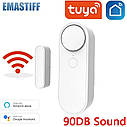 Бездротова Wi-Fi дверна/оконна сигналізація з сиреною eMastiff DS3.Tuya, фото 2