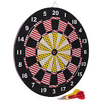 Мішень для гри в дартс двостороння Baili BL-67325 43см