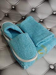 Набір для сауни Merzuka жіночий бірюзовий