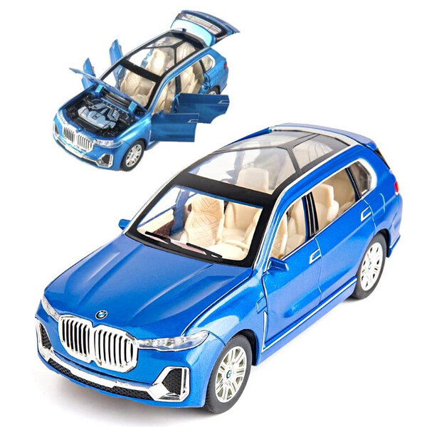 Машинка BMW X7 іграшка моделька металева колекційна 19 см Синій (59405)