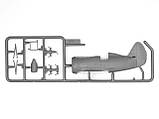 Пластикова модель 1/48 ICM 48096 радянський винищувач біплан І-153 зимня версія, фото 4