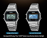 Жіночі механічні годинники срібні, Маленькі жіночі класичні годинник, фото 4