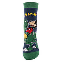 Носки махровые «Mickey Mouse, 27-30 размер (4-7 лет), сине-зеленый». Производитель - Disney (MC19022-2)