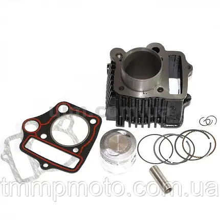 Поршнева для мопеда (циліндр дельта 72куб ) Дельта 72см3 в зборі 47mm ТММР, фото 1