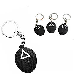 Брелок гумовий "Гра в кальмара"