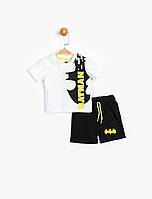 Костюм (футболка, шорты) «Batman DC Comics 12-18 мес (80-86 см), бело-черный». Производитель - Cimpa