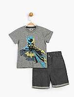 Костюм (футболка, шорты) «Batman DC Comics 7 лет, 122 см, серый». Производитель - Cimpa (BM15641)