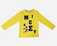 Лонгслив «Mickey Mouse, 4 года, 104 см, желтый». Производитель - Disney (MC18357)