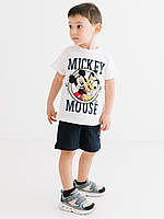 Костюм (футболка, шорты) «Mickey Mouse 5 лет, 110 см, бело-черный». Производитель - Disney (MC18070)