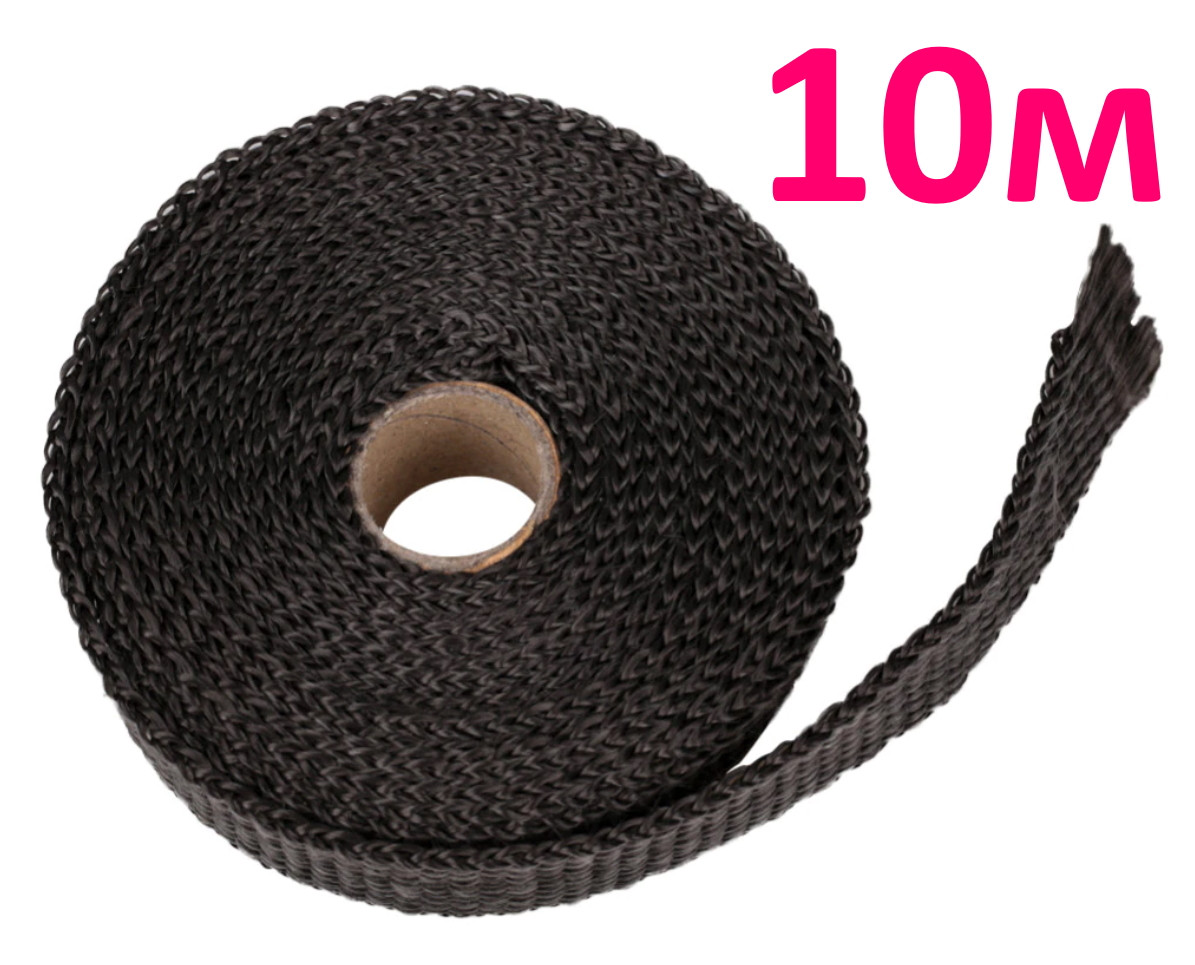 Термобинт 10 метров термолента 900°C на глушитель термо бинт лента для ...