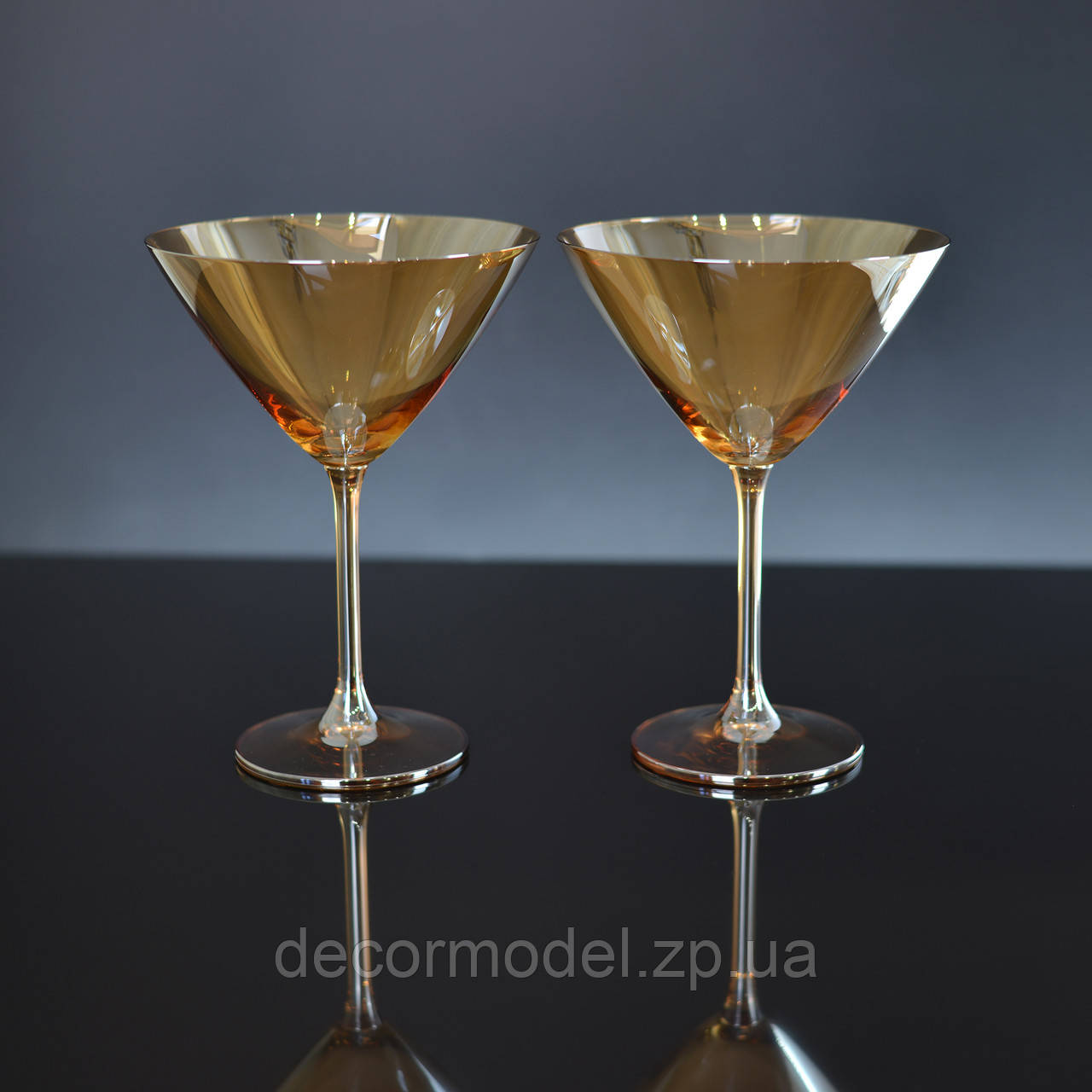 Келихи 2 шт для мартіні Bohemia Gastro (Colibri) 280 мл колір на вибір