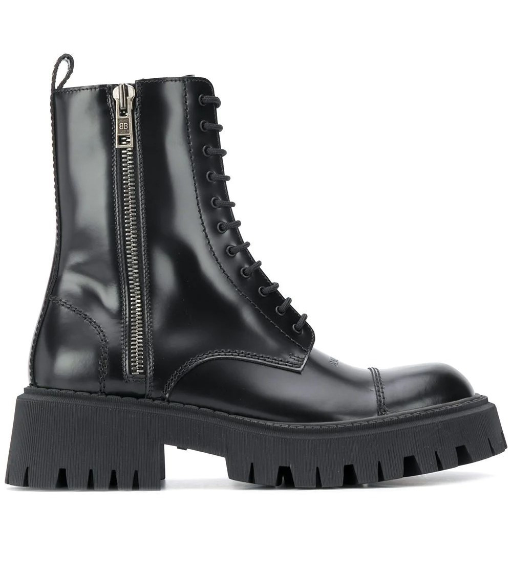 Черевики Balenciaga Tractor Lace-up Boot