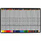 Кольорові олівці для малювання Raffaine набір 36 кольорів в металевому пеналі, фото 3