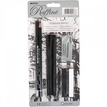 Набір для графіки Граф. кар.1, пастель 2, угольн. упав.4, угольн. кар.1, ласт.1