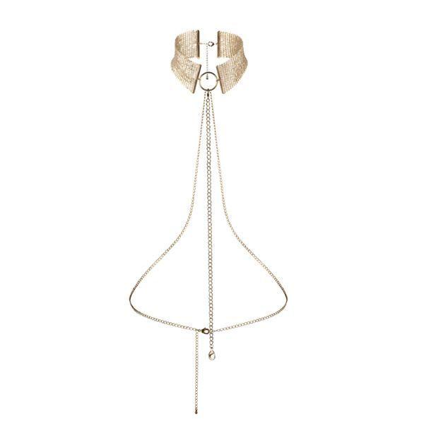 Намисто-комір Bijoux Indiscrets Desir Metallique Collar - Gold, фото 1