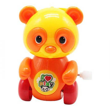 Заводна іграшка "Панда", помаранчева