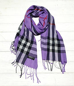 Палантин легкий весняний осінній в клітинку Барнабі