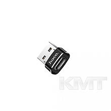 Перехідник Hoco UA6 USB To Type C Converter — Black