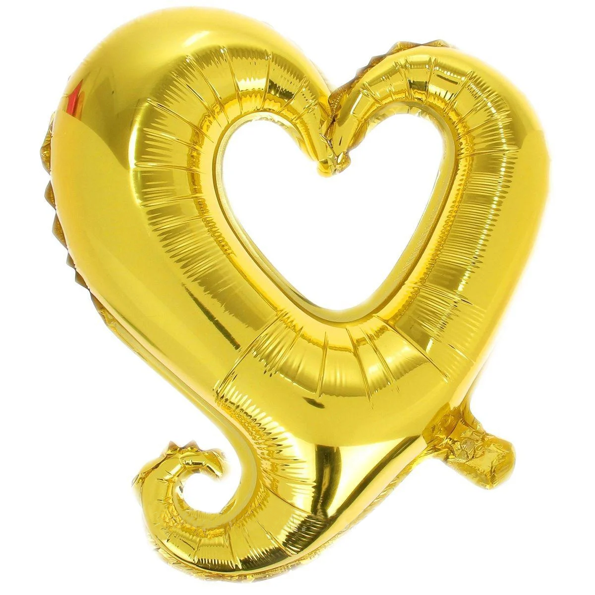 Фігура Серце в серці з хвостиком ЗОЛОТО