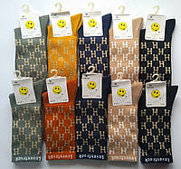 Носки женские Корона демисезонные с принтом 37-42 цветные