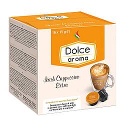Кава в капсулах Dolce Aroma Dolce Gusto Irish Cappuccino 16 шт. Дольче Густо Італія