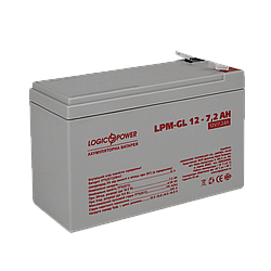 Акумулятор LogicPower LPM-GL 12-7,2 AH