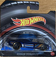 Базовые машинки Hot Wheels, оригинал Mattel, машинки Хот Вилс Rodger Dodger 2.0 синяя