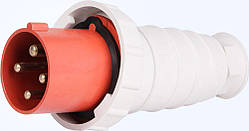 Силова вилка переносна 4п., 380В, 63А