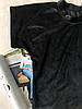 Плюшева жіноча піжама шорти та футболка чорна, фото 3