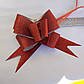 Бантик для прикраси подарунків червоний 1 шт., фото 7