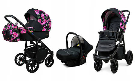 Дитячий візочок 3в1 BabyLux Color Lux, фото 1