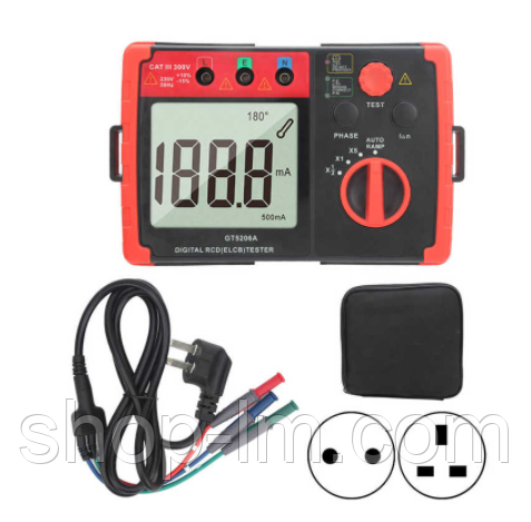 Цифровий тестер УЗО Benetech GT5206A