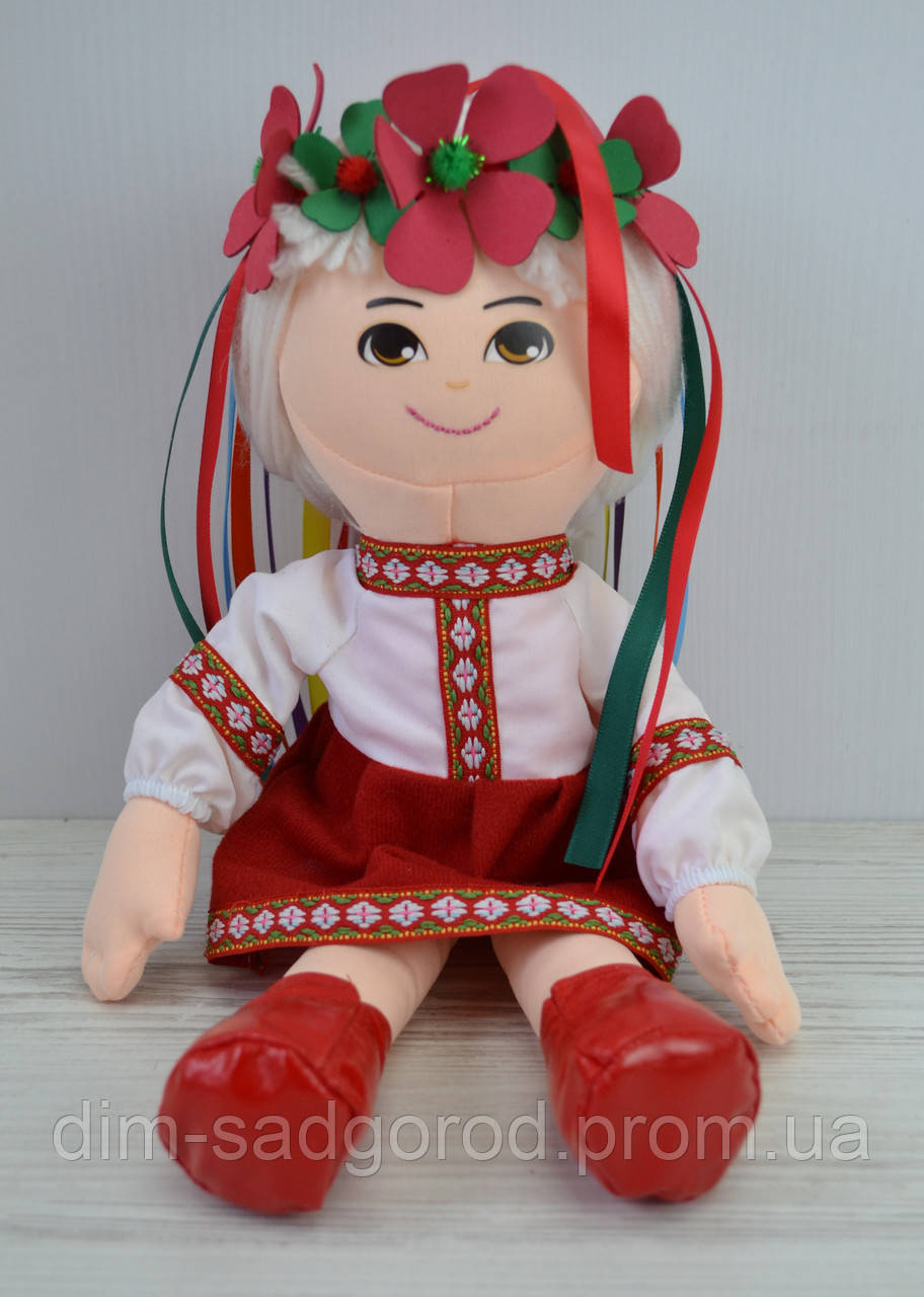 Лялька м'яка іграшка Українка Марічка H31см