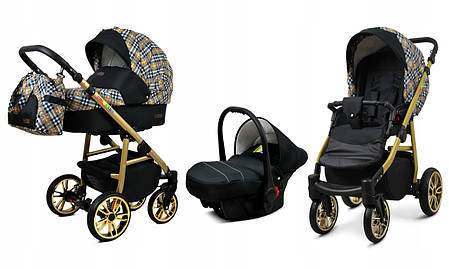 Дитячий візочок 3в1 BabyLux Color Lux, фото 1