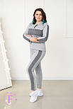 Демісезонний прогулянковий костюм із трикотажу "Wonderlend" Батал, фото 9