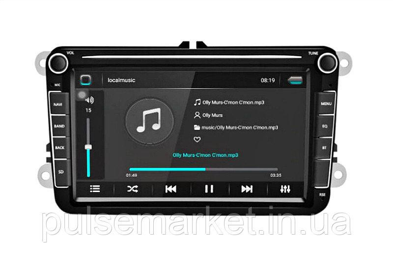 Штатна магнітола Android Volkswagen Golf V(5) Екран 8" 2\16 Гб Автомагнітола Андроїд 9 GPS Wi-Fi