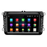 Штатна магнітола Android Volkswagen Golf V (5) Екран 8" 2/8 Гб Автомагнітола Андроїд 9 GPS Wi-Fi, фото 2