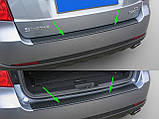 Захисна накладка заднього бампера для Ssangyong Korando 2010-2016, фото 3
