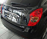 Захисна накладка заднього бампера для Ssangyong Korando 2010-2016, фото 6