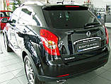 Захисна накладка заднього бампера для Ssangyong Korando 2010-2016, фото 5