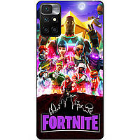 Силіконовий бампер чохол для Xiaomi Redmi Note 11 з малюнком Fortnite