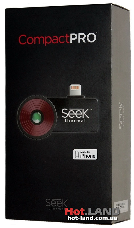 Тепловізор Seek Thermal CompactPRO FastFrame LQ-AAAX для iPhone, iOS