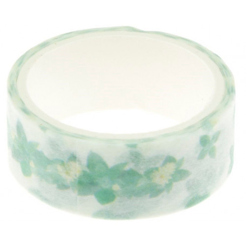 Стрічка клейка декоративна "Maxi" з принтом 15ммх3м з ароматом ментолу MX63000