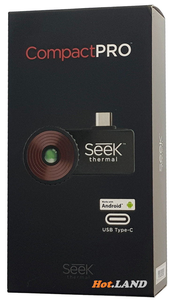 Тепловізор Seek Thermal CompactPRO FastFrame CQ-AAAX (CQ-EAAX) для Android (USB Type-C)